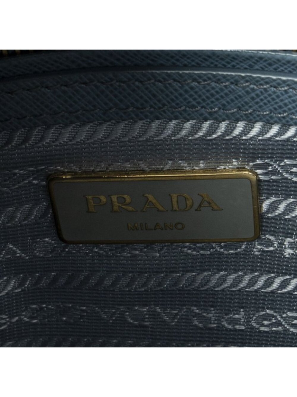Prada Open Tote Light Blue Saffiano Leather - Picture 10 of 10